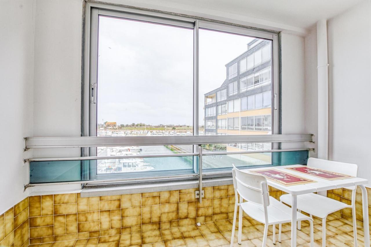 Le Greement - Appt Vue Sur Le Port Apartamento Courseulles-sur-Mer Exterior foto