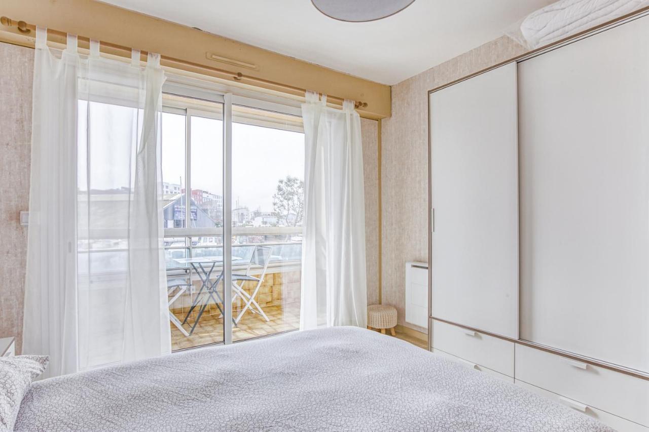 Le Greement - Appt Vue Sur Le Port Apartamento Courseulles-sur-Mer Exterior foto